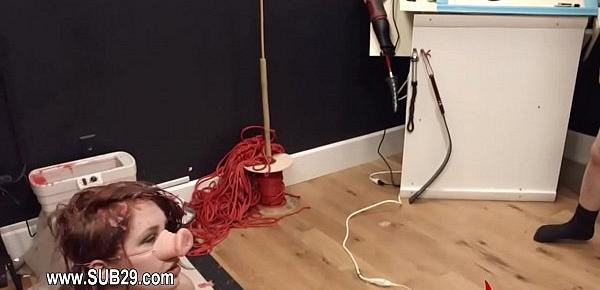  BDSM hardcore action with ropes and extreme makinglove